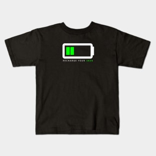 recharge your iman Kids T-Shirt